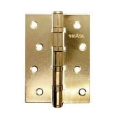 Петля врезная универсальная VRATA 100*70*2.0 золото 2шт